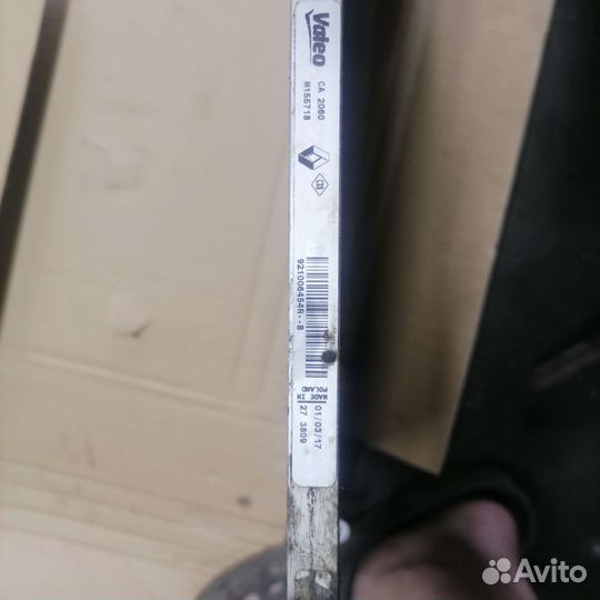 Радиатор кондиционера рено дастер