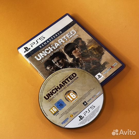 Диск Uncharted Legacy of Thieves collection PS5