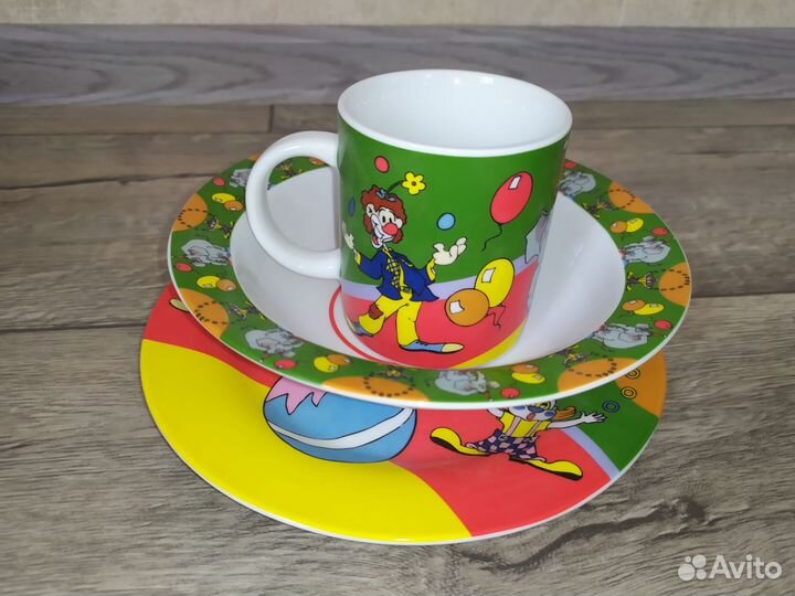 Новый набор детской посуды