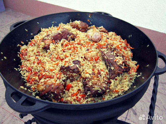 Казан чугунный узбекский новый 3,5 л. Намагман