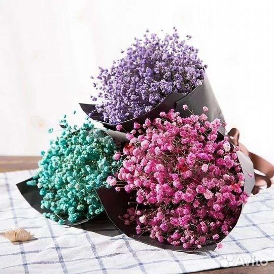 Букеты из гипсофилы