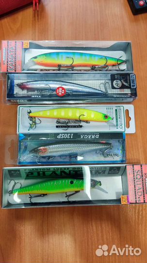 Воблеры: Strike Pro, Kosadaka,TsuYoki, bearking