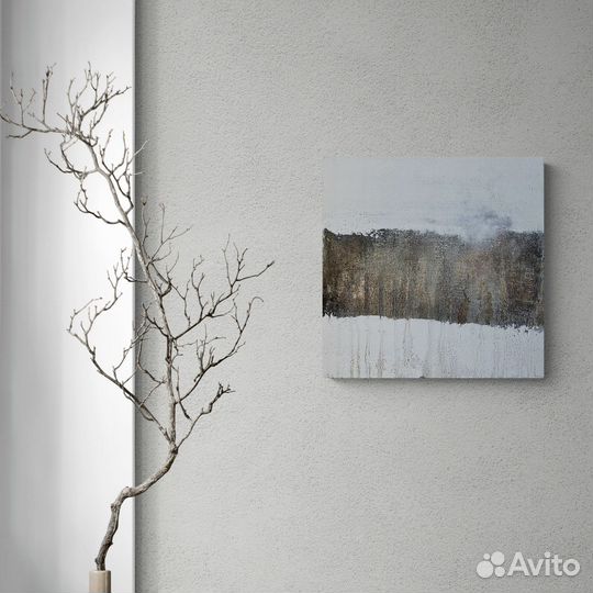 Картина винтаж абстракция