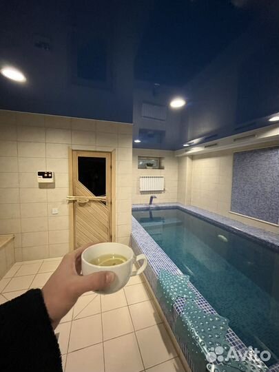 Сауна с теплым бассейном