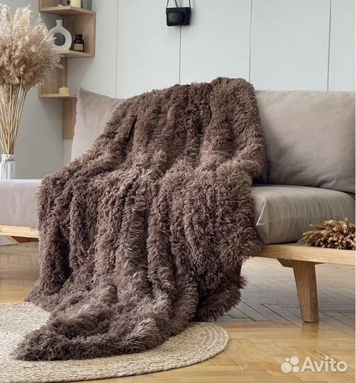 Плед-покрывало травка