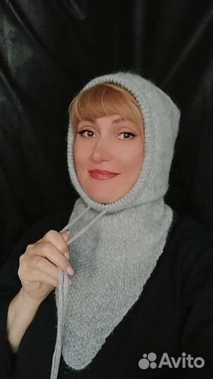 Капор капюшон из пуха норки