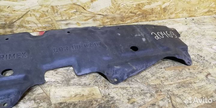 Защита бампера Toyota Corolla 9 (E120/E130) рест