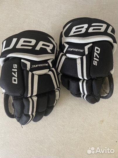 Краги хоккейные детские 8