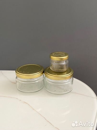 Стеклянные баночки