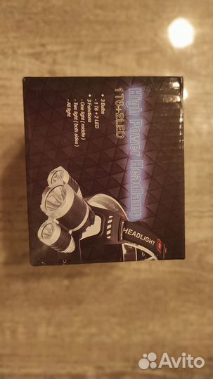 Мощный налобный фонарь