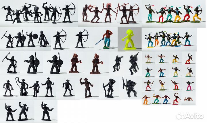 Индейцы и ковбои СССР, много