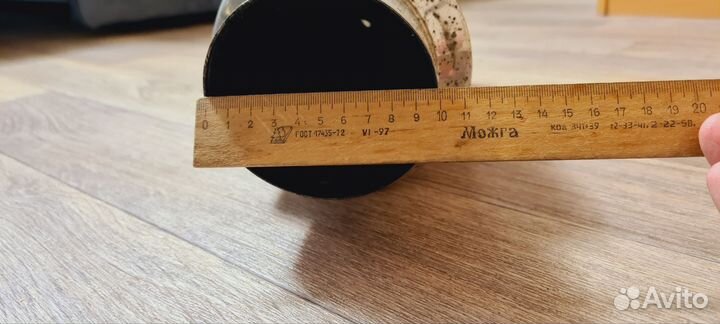 Прямоточный глушитель