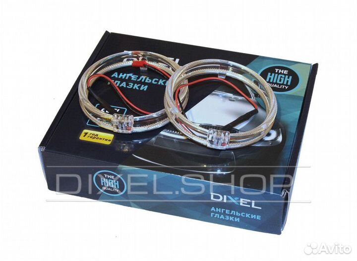 Ангельские глазки cree Белый 80 мм