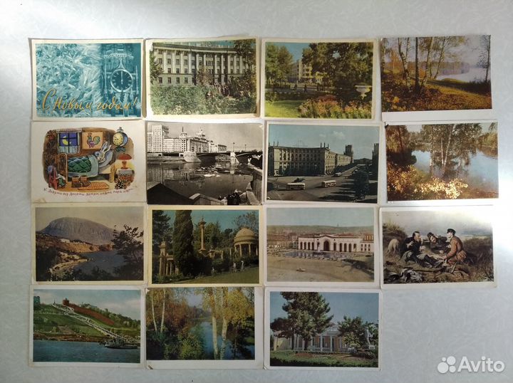 Старые открытки 1960