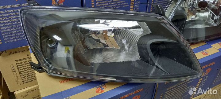 Фары Гранта black чёрные маски