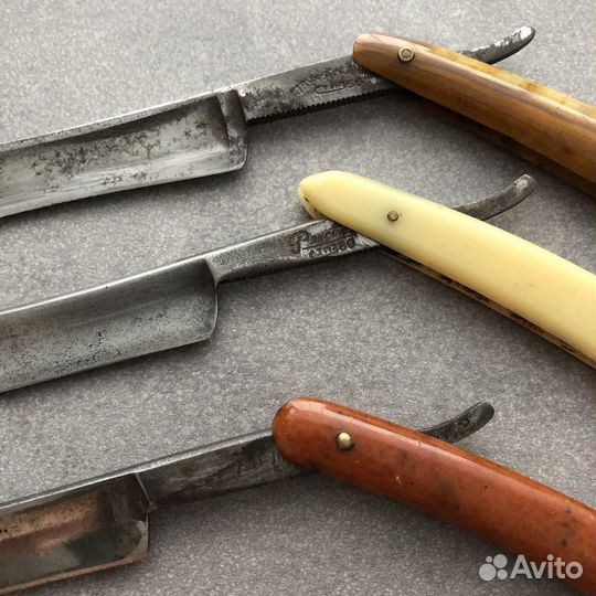 Опасные бритвы Ока Стиз Кама Ракета. Лот 4шт