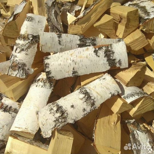 Купить дрова березовые колотые сухие