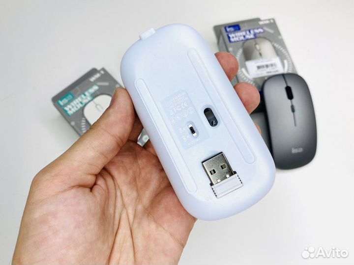 Новая беспроводная аккумуляторная мышь