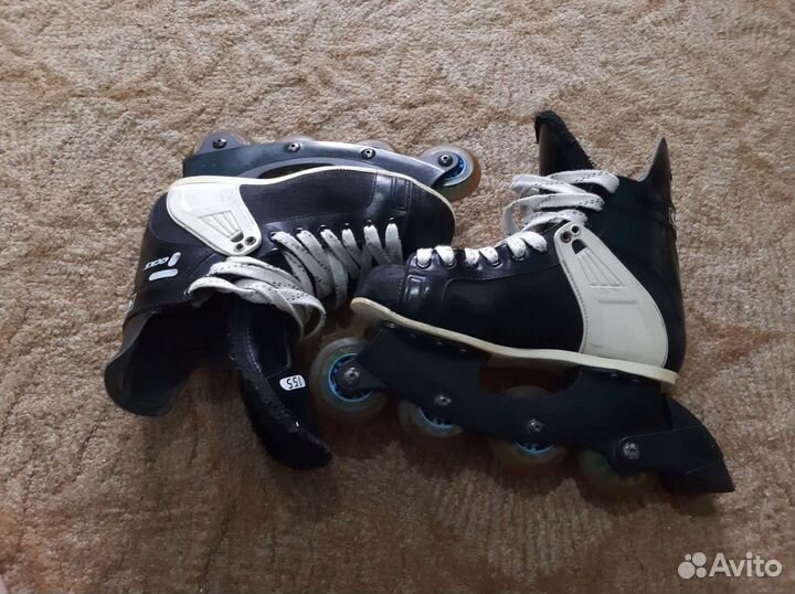 Роликовые коньки хоккейные