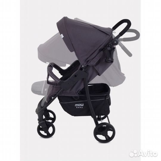 Прогулочная коляска Mow baby Cross RA080 black