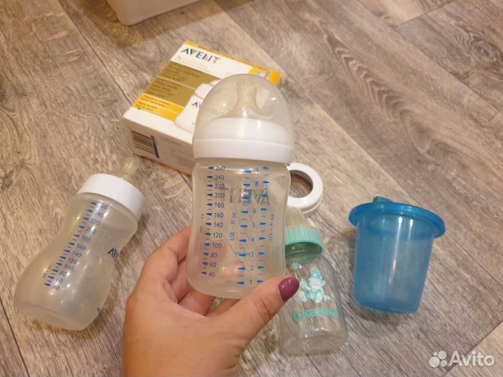 Молокоотсос ручной Avent бутылочки avent