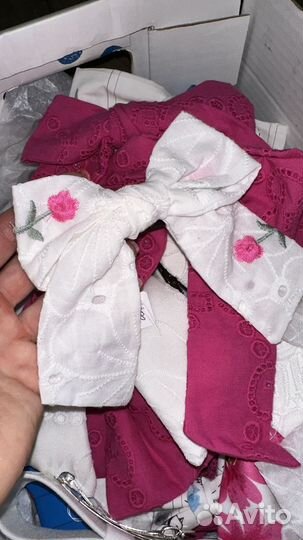 Бантики для волос ручной работы