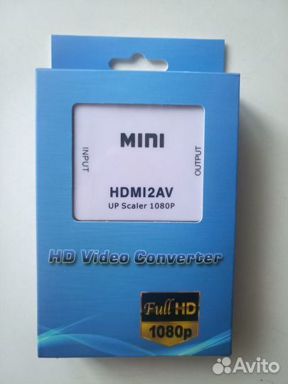 Переходник с hdmi на RCA (колокольчики)