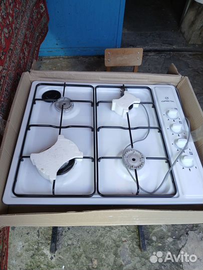 Газовая варочная панель 4 конфорки
