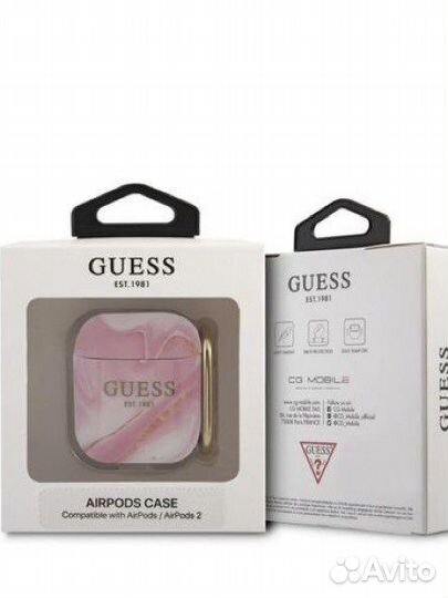 Чехол на airpods 2 с карабином