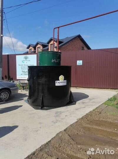 Установка канализации септик под ключ