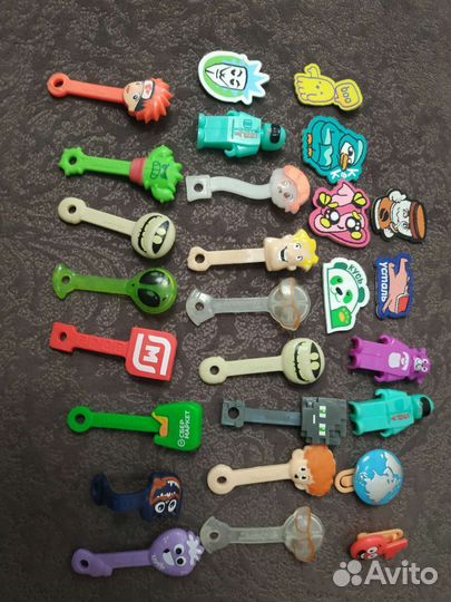 Скрепыши и другие игрушки магнит