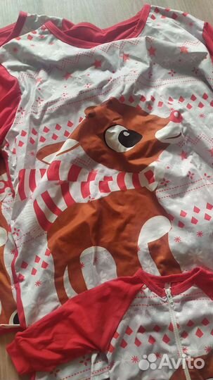 Новогодние пижамы family look