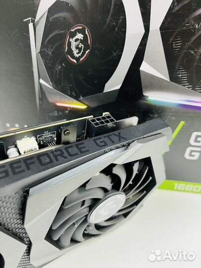 Видеокарта MSI GTX1660Super Гарантия