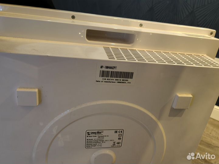 Очиститель воздуха zepter therapy air