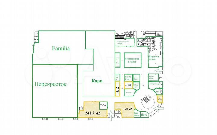 Торговая площадь, 50 м²