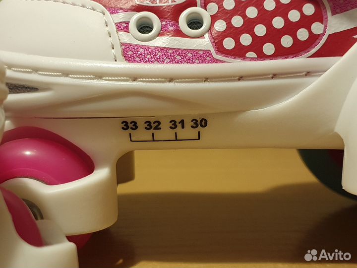 Коньки роликовые Hudora для девочки