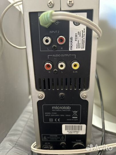 Акустические колонки для компьютера microlab