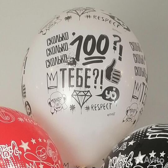 Букет С Днюхой из воздушных шаров с гелием