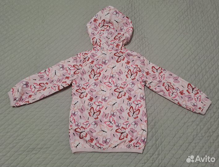 Ветровка на сетке новая для девочки 104