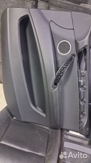 Кожаные обшивки дверей бмв х6е71