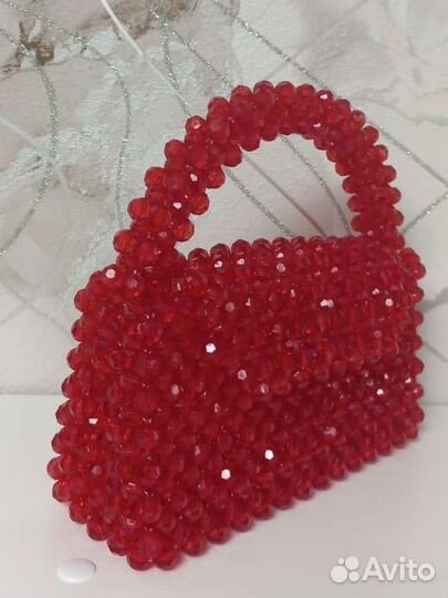 Сумка из бусин