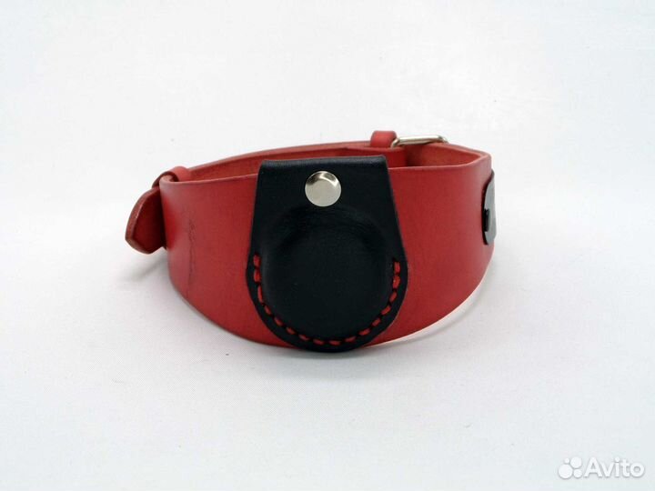 Ошейник кожаный для AirTag