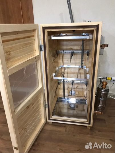 Коптильня хол копчения с электростатикой 214л