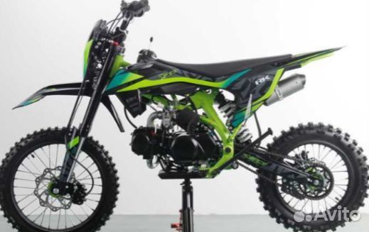 Мотоцикл racer TRX125E зелёный