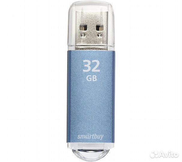 Флеш-накопитель Smartbuy V-Cut USB 2.0 32GB, синий