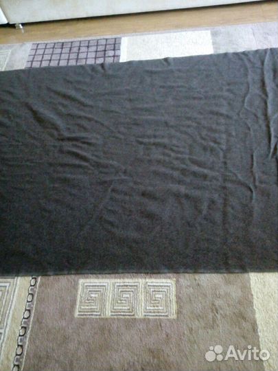 Ткань серая шинельная