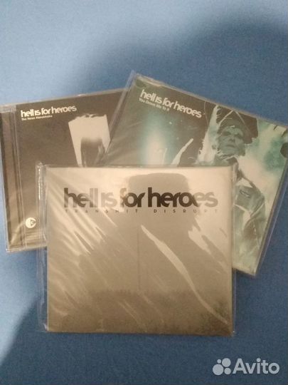 Коллекция Hell is for Heroes 3 фирменных CD Европа