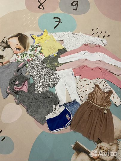Вещи на девочку 2 3 года