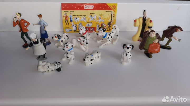 Полная серия 101 долматинец Нестле