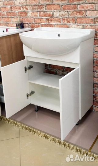 Тумба с раковиной Misty Амур Э-Аму01060-011Н